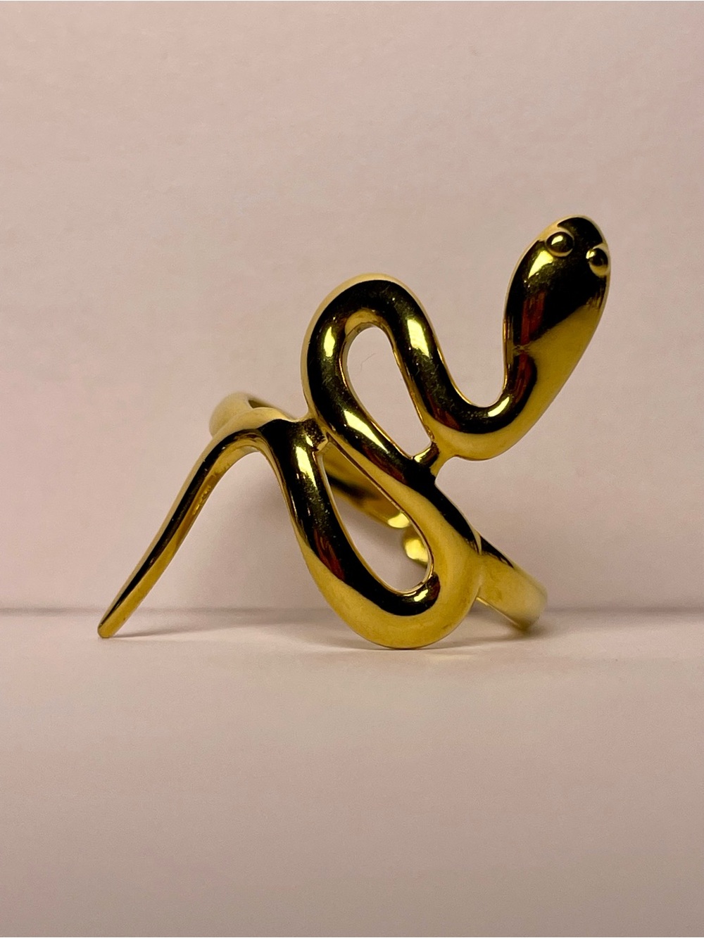Gold Snake Ring